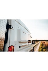 1x Joue/oreille d'élargissement universelle pour un couchage transversal convenant à différentes camionnettes telles que le Mercedes Sprinter, le VW Crafter, le Fiat Ducato X250/290 et autres