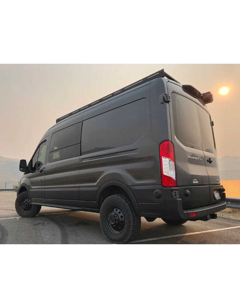 STAGE 3 TOPO 2.0 SYSTEM (Lift and Suspension kit) - TRANSIT 2WD and 4x4 (2020+ SINGLE REAR WHEEL) by VAN COMPASS