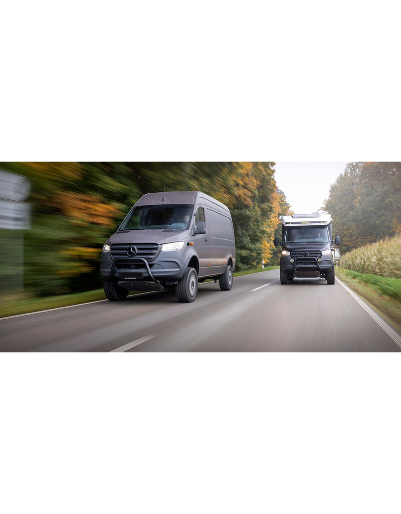 Frontbügel / Bullfänger 70 mm schwarz für MERCEDES-BENZ Sprinter 907/VS30 ab 06/2018