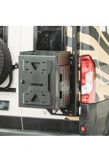 Universalträger/Heckträger für die rechte Hecktür am Fiat Ducato 2014+, Citroen Jumper, Peugeot Boxer 