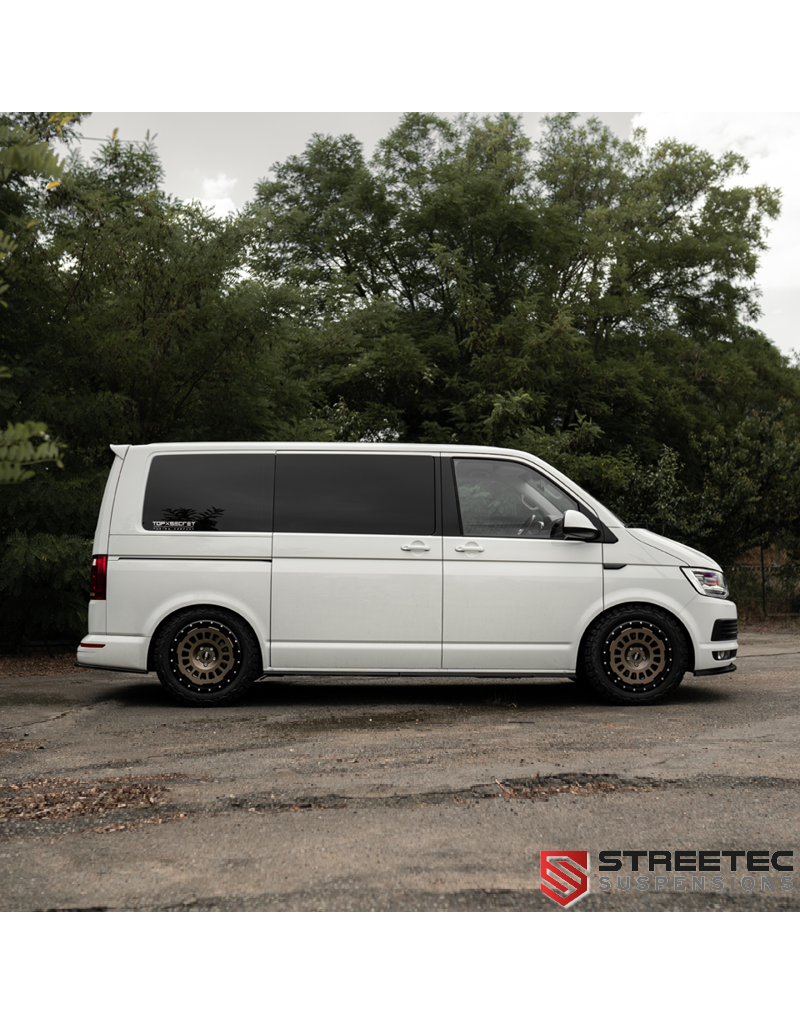 STREETEC 'Offroad & Camping' air-suspension für VW T5, T6, T6.1