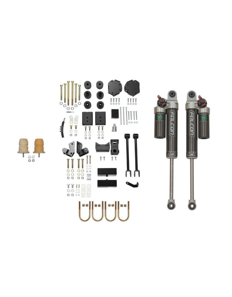 STAGE 5 SUSPENSION SYSTEM, 2" LIFT - SPRINTER 906 2WD (2007-2018 SRW ONLY) by VAN COMPASS, NO FRONT STRUTS