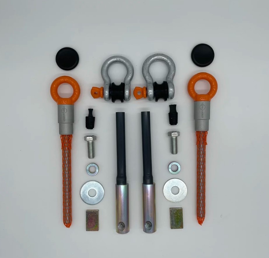 TERRANGER Anneaux de remorquage renforcés , avant , adaptés au VW T5 et 6