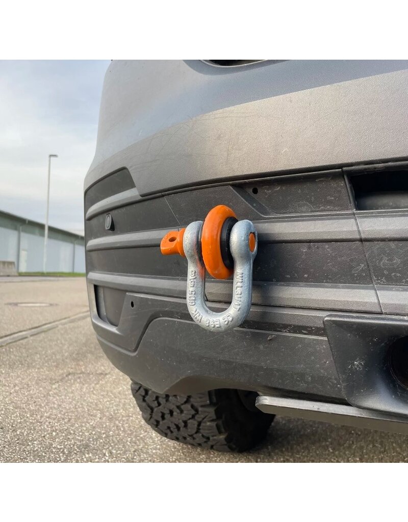 TERRANGER reinforced towing hooks, front, suitable for VW T5 and T6