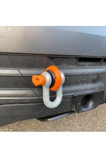 TERRANGER reinforced towing hooks, front, suitable for VW T5 and T6