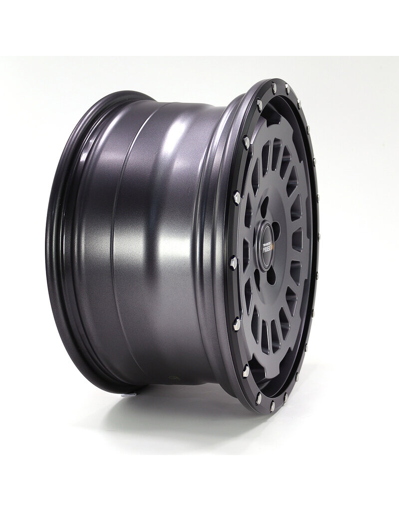 TWIN-MONOTUBE-PROJEKT-AT-HD (All terrain-heavy duty), 8,5X18 ZOLL ALU FELGE IN STONE FÜR Mercedes Sprinter 907/VS30