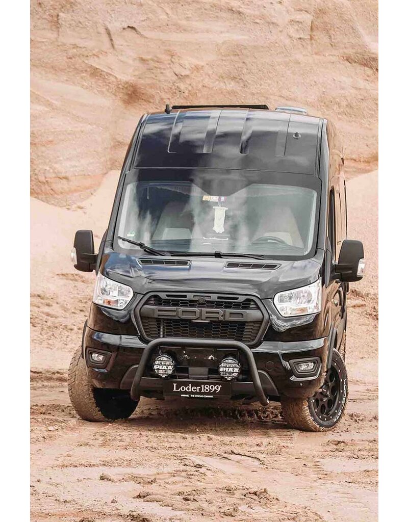 Frontbügel / Bullfänger (poliert oder schwarz) für FORD TRANSIT (2014+)