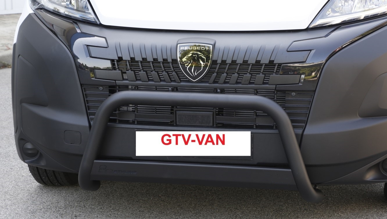 Pare buffle avant (poli ou noir) pour CITROEN JUMPER 2024+