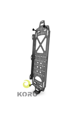 Universal mounting base for recovery boards such as Maxtrax