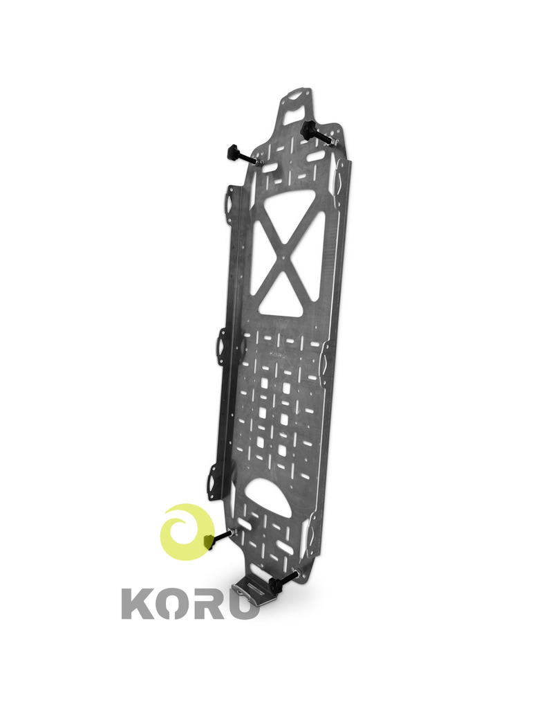 Universal mounting base for recovery boards such as Maxtrax