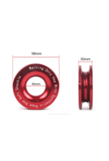 GTV-VAN Kit: SOFT SHACKLE DYNEEMA 18.6 T, 10mm and anodized aluminum pulley