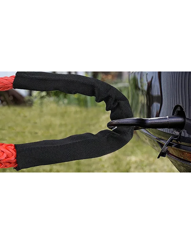 GTV-VAN Kit : SOFTSCHÄKEL DYNEEMA 18,6 T,  10mm und Alu Umlenk Rolle