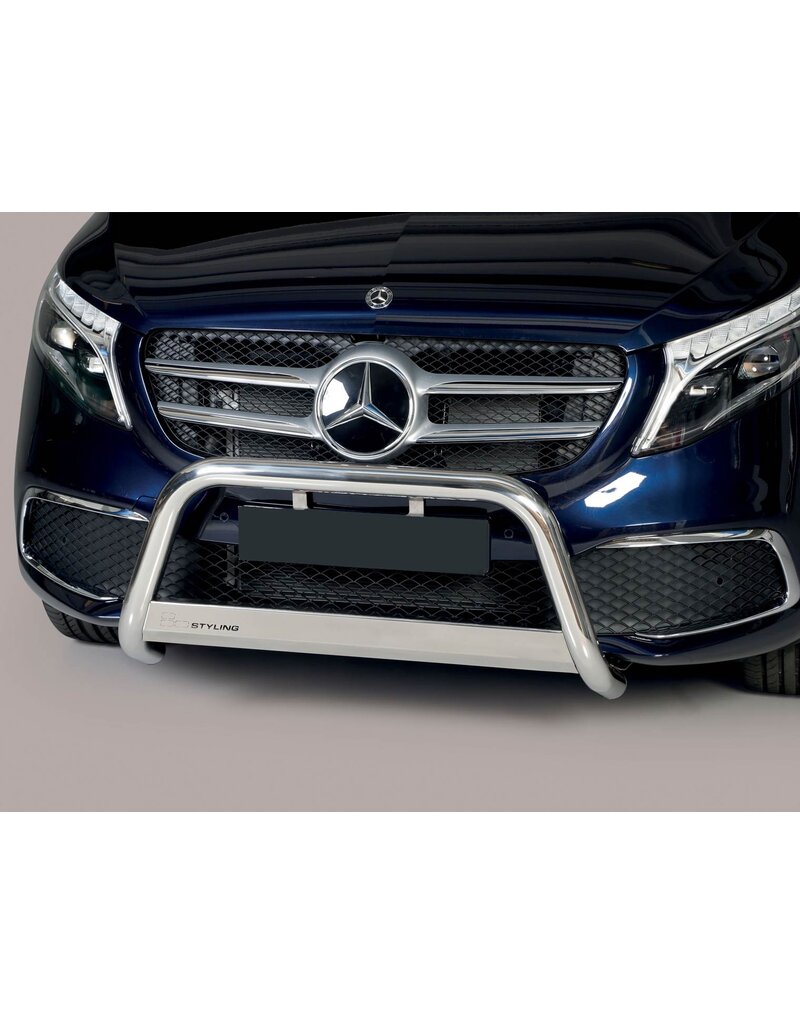 Frontbügel / Bullfänger (poliert oder schwarz) für Mercedes Vito /V Klasse 2024+