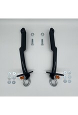 TERRANGER rear recovery hooks (recovery eyelets) with shackle, for Ford Transit/Tourneo Custom 2024+ (V710)