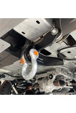 TERRANGER rear recovery hooks (recovery eyelets) with shackle, for Ford Transit/Tourneo Custom 2024+ (V710)