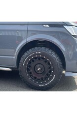Jante aluminium KMC Holeshot XD129 17X8.5 5X120 ET 34 noir satiné pour VW Transporter T5, T6, T6.1