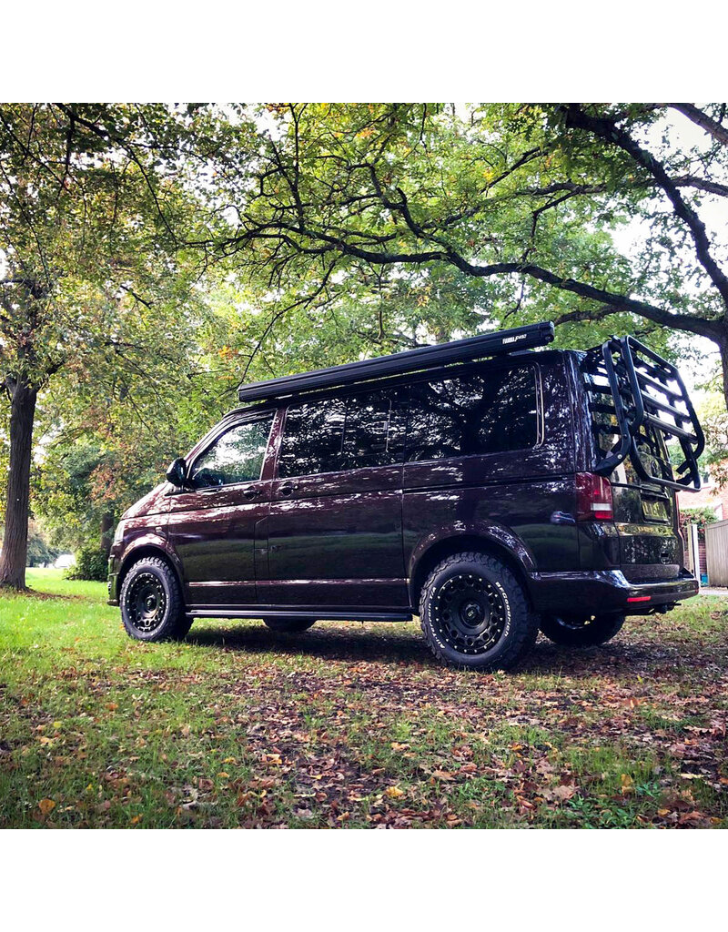 Jante aluminium KMC Holeshot XD129 17X8.5 5X120 ET 34 noir satiné pour VW Transporter T5, T6, T6.1