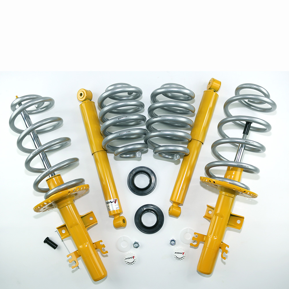 KONI-ADJUST-SENSITIV-AT -Eibach kit de rehausse complet (+35 mm) pour VW T5, T6 et T6.1