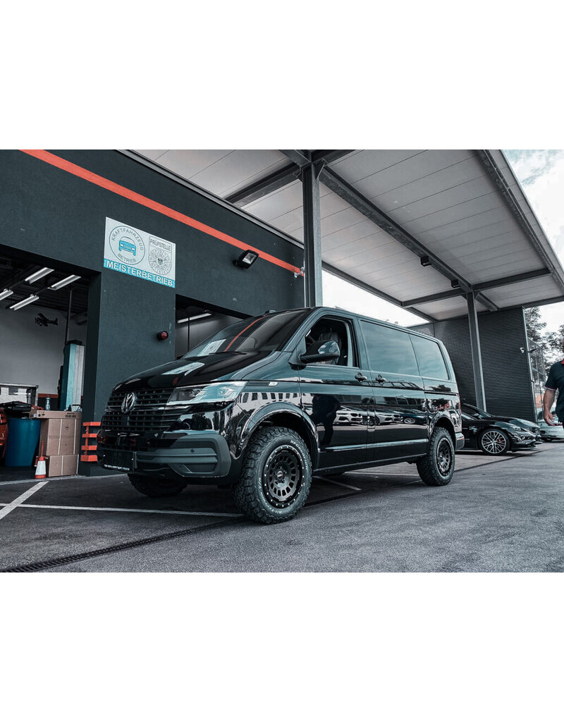 Härteverstellbares (VA und HA) KONI-ADJUST-SENSITIV-AT -Eibach Höherlegungs-Komplettfahrwerk (+35 mm) Für VW T5, T6 und T6.1