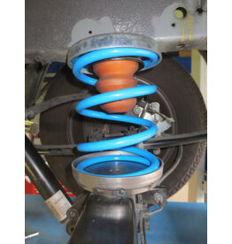 MEDIUM DUTY Additional rear axle reinforcing springs for Ford Transit/Tourneo Custom V362 front-wheel drive, type 320/340, from 12, 2012 to 2023.
