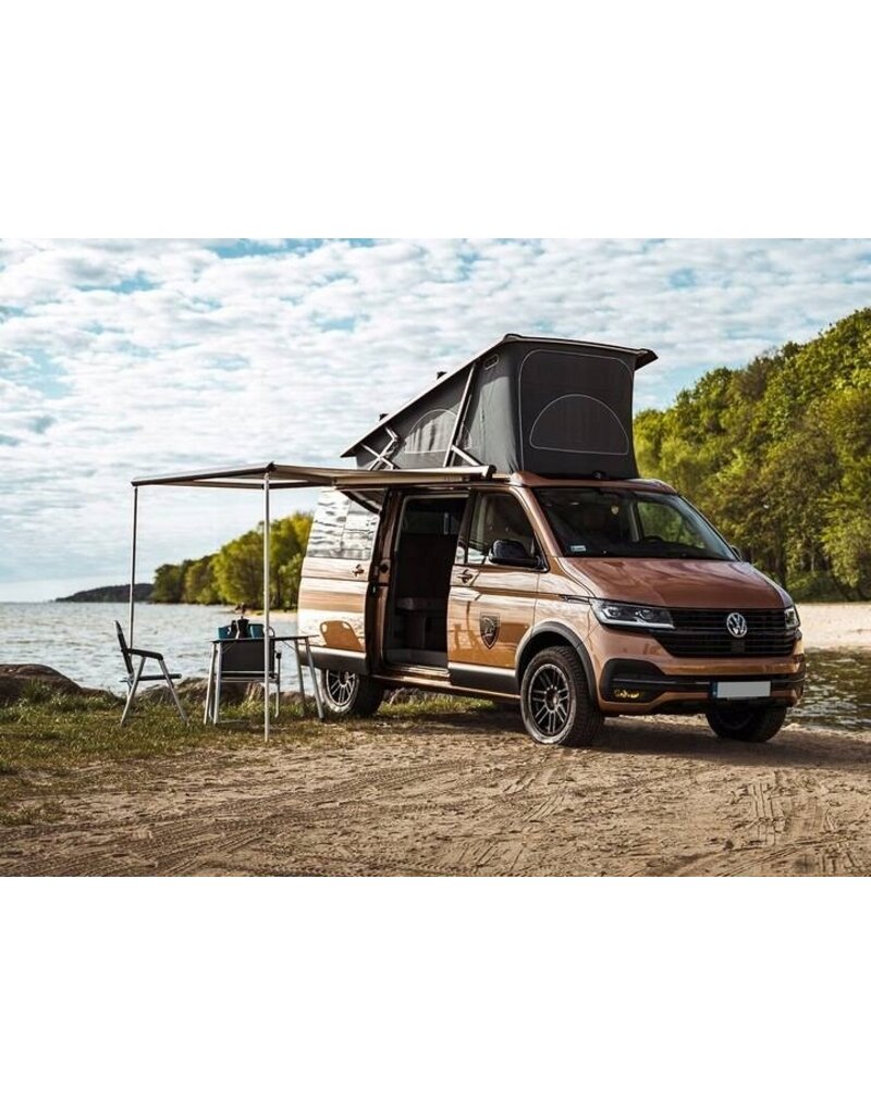 Combination kit wheel arch covers and side panels for VOLKSWAGEN T5 long wheelbase /sliding door on the right side