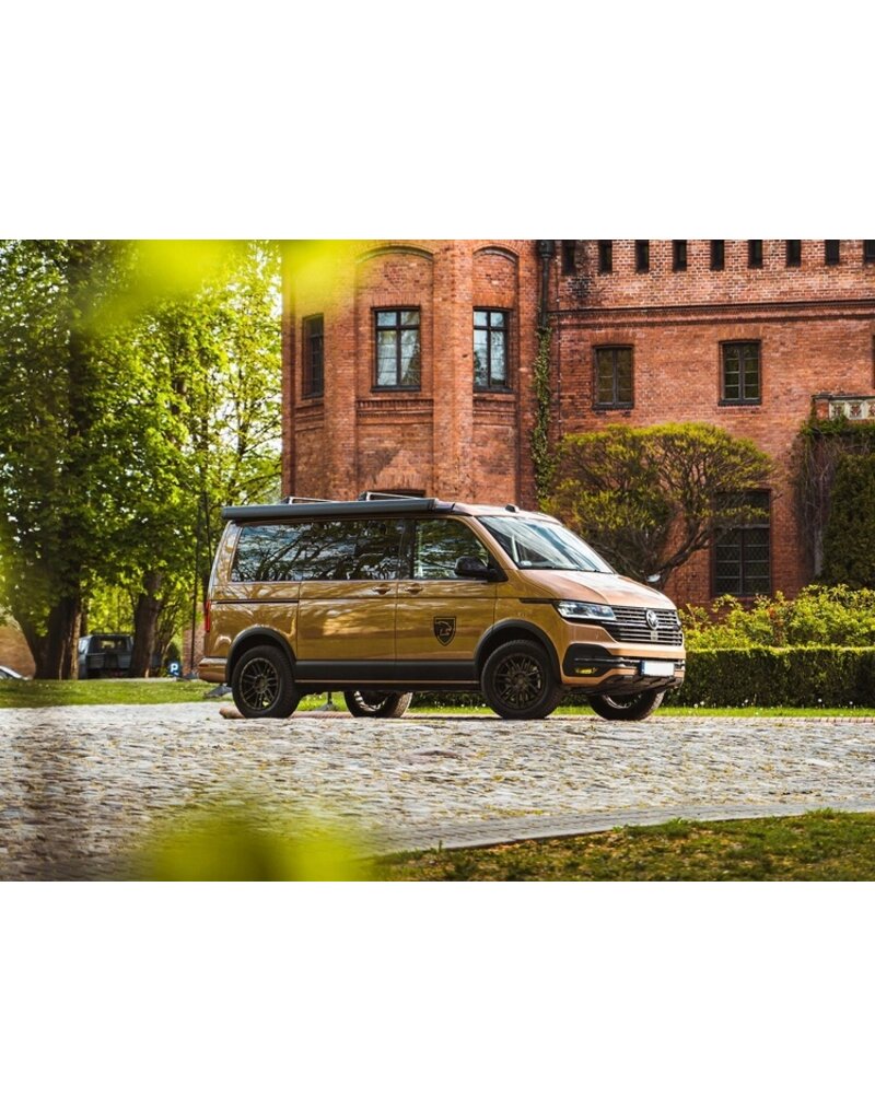 Kombikit Radlaufleisten und Seitenpanele für VOLKSWAGEN T5 langer Radstand /Schiebetür rechts 