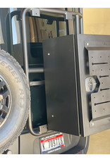 Base de rangement universelle pour porte arrière Aluminess - FORD Transit 2015+ (avec toit haut H2)