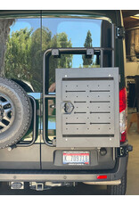 Base de rangement universelle pour porte arrière Aluminess - FORD Transit 2015+ (avec toit haut H2)