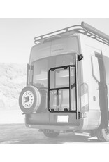 Base de rangement universelle pour porte arrière Aluminess - FORD Transit 2015+ (avec toit haut H2)