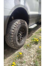 DOTZ DOTZ MODULAR BLACK - Offroad steel rim 8x16 6x130 ET37 CTR84.1 including hub cap for MB Sprinter 906/907