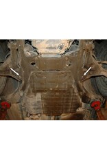 blindage moteur et boîte de vitesses en acier 2,0 mm pour Mercedes 639/1 (2003-2010) Vito / Viano 2WD 