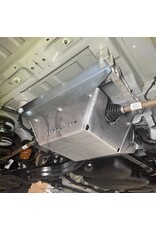 Unterfahrschutz (Schutzplatte) Hinterachs-Differenzial, für Ford Transit/Tourneo Custom V710 4x4 und VW Transporter 2025 + von TERRANGER