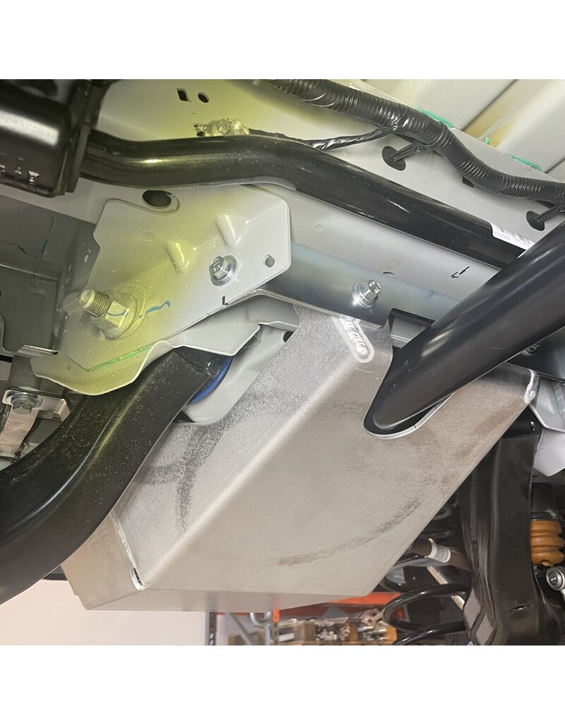 Unterfahrschutz (Schutzplatte) Hinterachs-Differenzial, für Ford Transit/Tourneo Custom V710 4x4 und VW Transporter 2025 + von TERRANGER