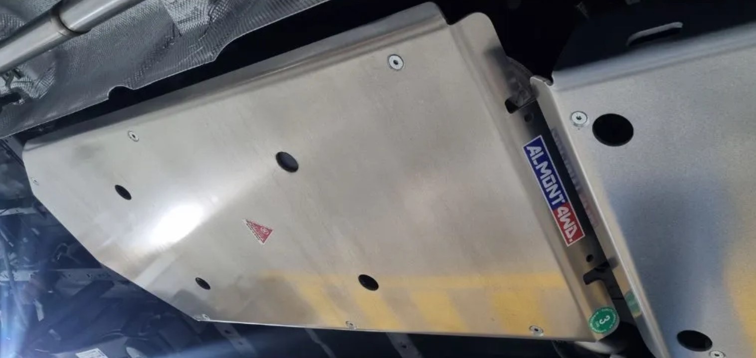 blindage réservoir en aluminium sportduty de 6 mm pour Ford Transit Custom et Tourneo Custom 2015-2023
