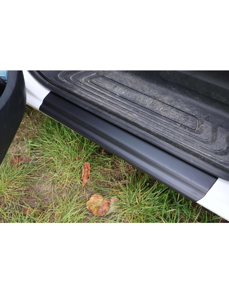 Protection de seuil d’entrée pour Mercedes Vito 447 2014-02.2019) , paire (gauche et droite), noir