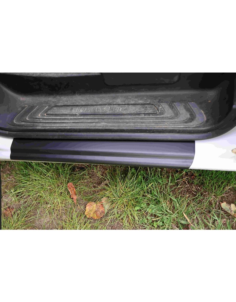 Protection de seuil d’entrée pour Mercedes Vito 447 2014-02.2019) , paire (gauche et droite), noir
