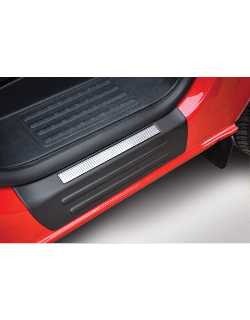 Door sill protection for VWT5 / T6/ T6.1 , pair (left and right), black