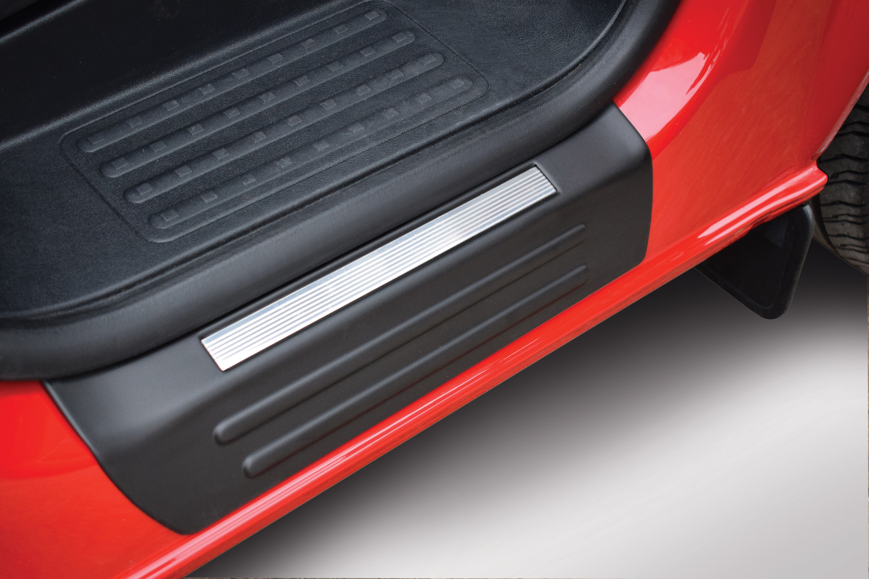 Protection de seuil d’entrée pour VWT5 / T6/ T6.1 , paire (gauche et droite), noir