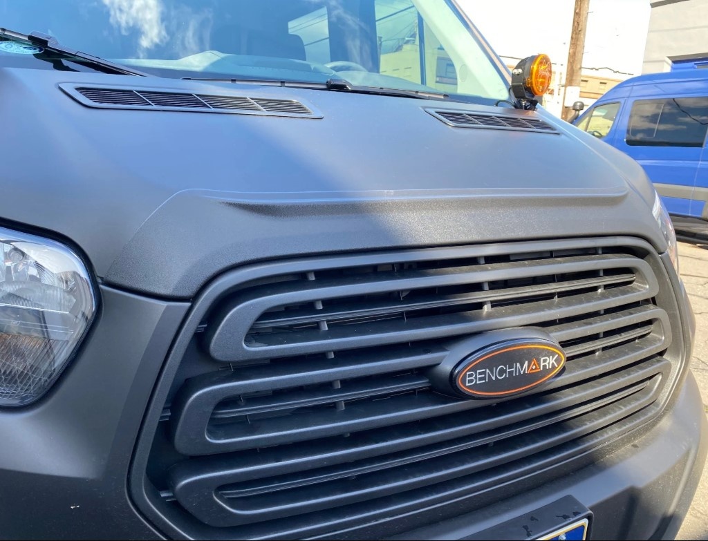 Ford Transit 2015-2020 Aero hood spoiler - becquet de capot