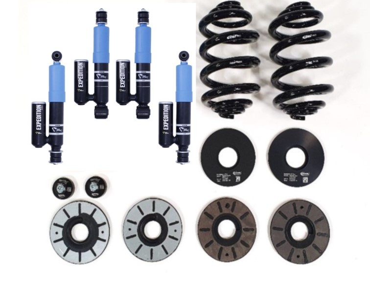 Proyect 4x4 Expedition-8030 Kit de suspension et de rehausse (30mm) pour Volkswagen T4 2WD