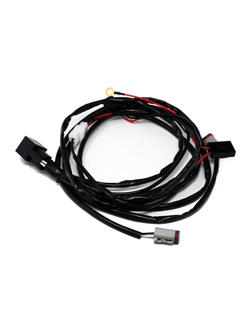 BAJA DESIGNS LP9 Sport, LP6, LP4 Series Splitter 2-Light Max Wiring Harness - Universal
