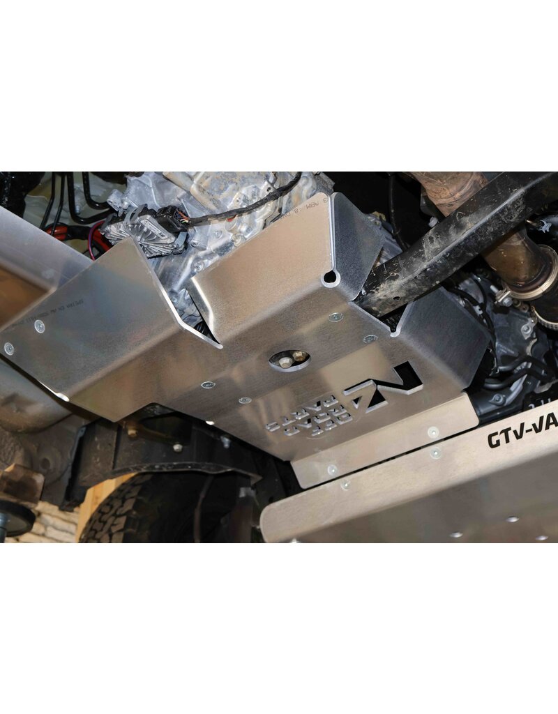 Mercedes Sprinter 907 AWD/4x4 2,2 L 9G transmission, 2022+ - protection/ skid plate for transfer case - aluminum 8 mm