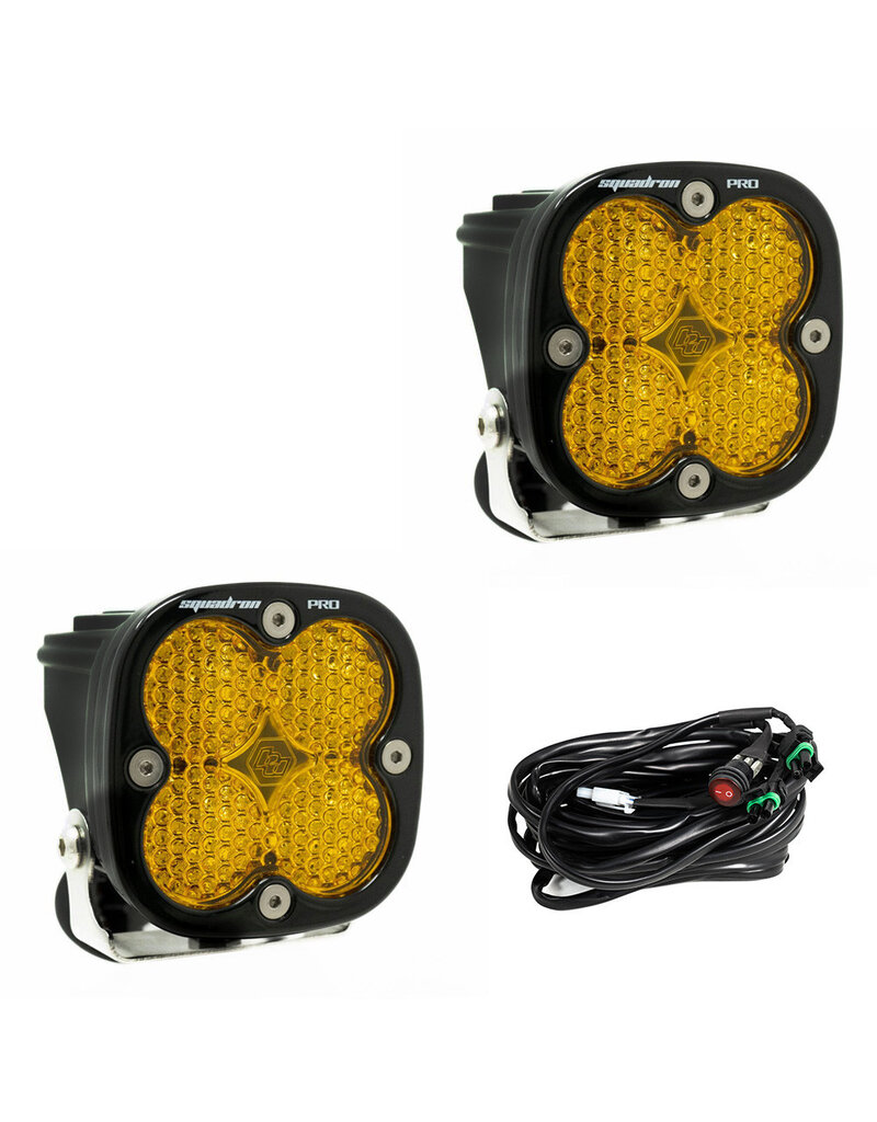 thumbnail image 2 of Baja Designs Lens Kit For Squadron Pro/Sport LED Lights - Amber Spot Beam With O-Ring 2 of 11