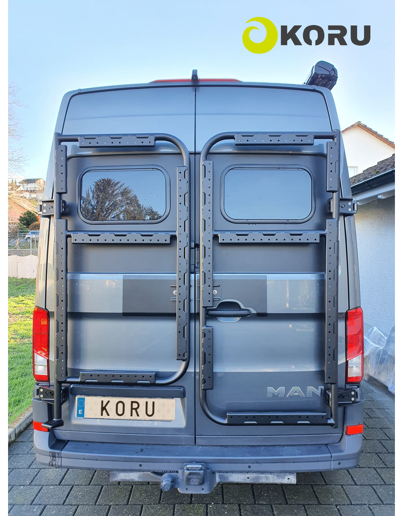 Lot De 2 Verres De Feux Arrière Gauche Et Droite - Compatible VW Crafter, Mercedes Sprinter 906, MAN TGA/TGL/TGM/TGS/TGX - Rouge Et Bleu