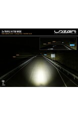 LAZER LAMPS LED Kit d’integration calandre TripleR750 pour Ford Transit Custom (2024+) V710/NRN/NRX