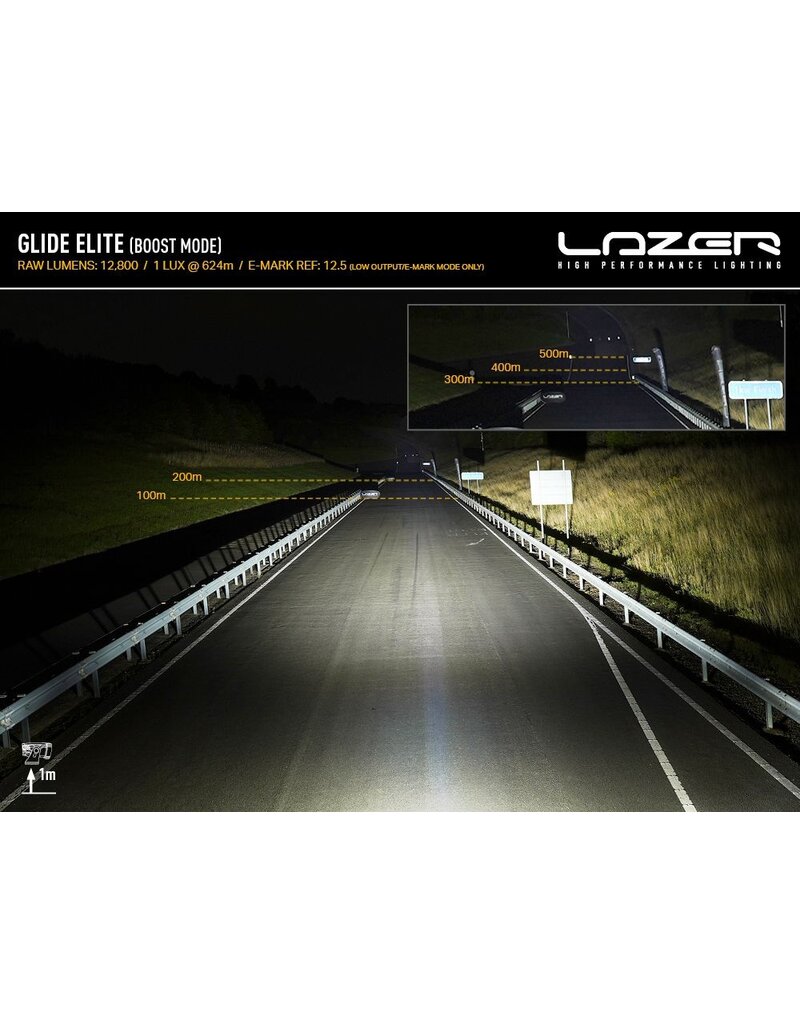 Kit d’intégration LED dans le calandre – LAZER LAMPS – Glide pour Ford Transit Custom (2024+) V710/NRN/NRX