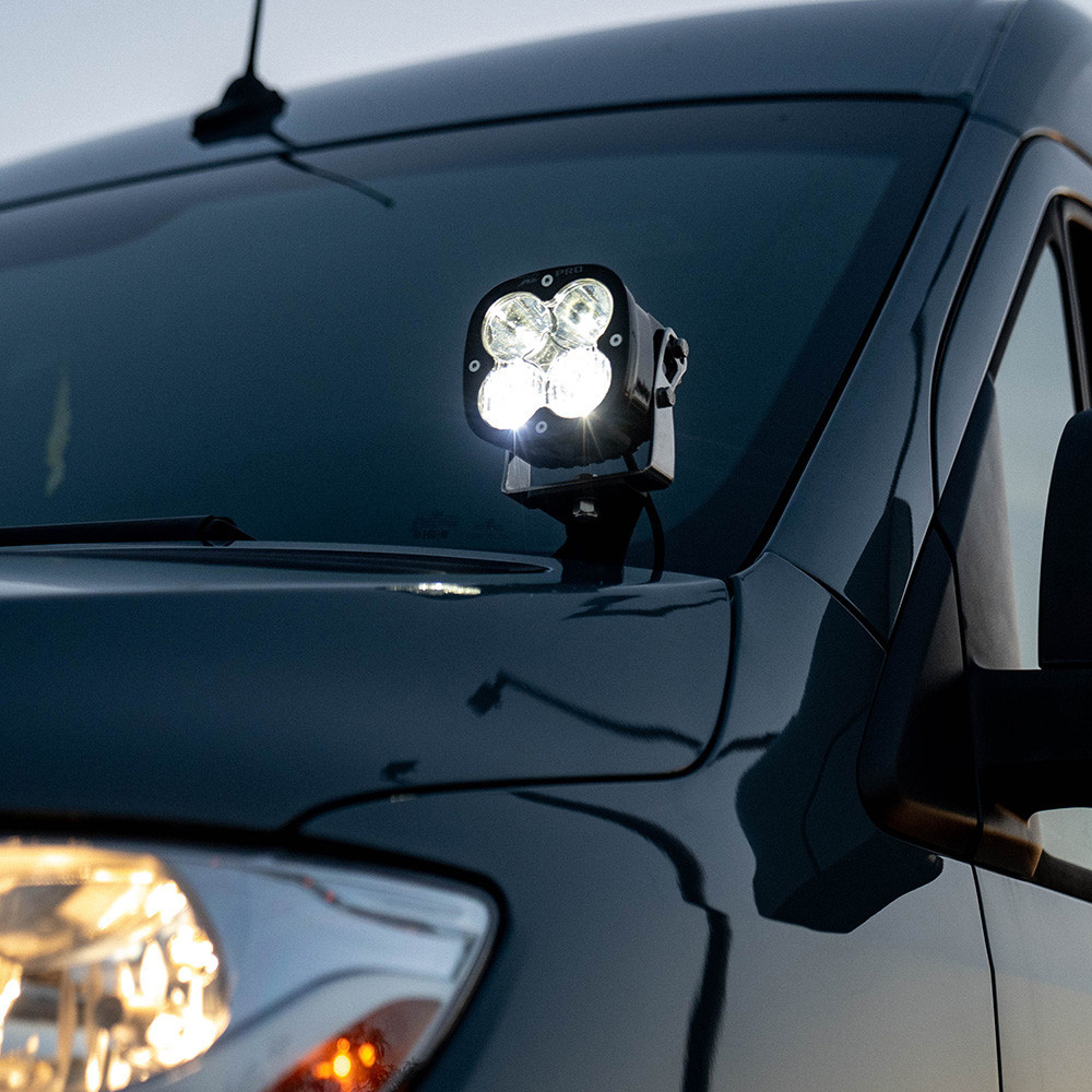BAJA DESIGNS XL PRO Driving Combo/transparent LED - Kit de montant A pour Mercedes Sprinter 907/VS30