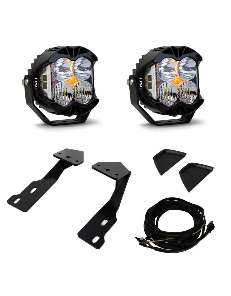BAJA DESIGNS LP4 LED Driving Combo Clear A-Pillar Kit pour Mercedes Sprinter 907/VS30