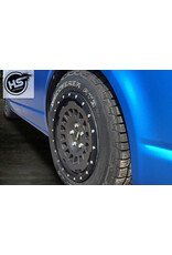 Jante aluminium TWIN-MONOTUBE-PROJEKT-AT 8X17 STONE MAT, CONCAVE POUR VW T5, T6, T6.1, AMAROK / ET40 , 5x120 / 65