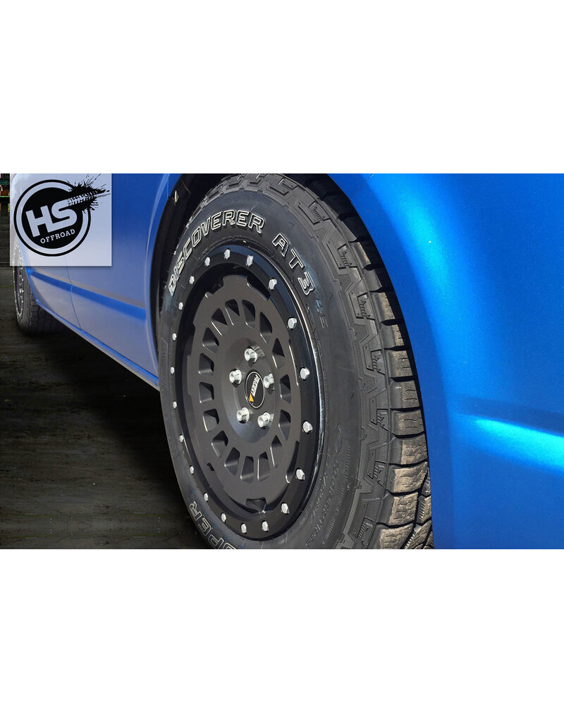 Jante aluminium TWIN-MONOTUBE-PROJEKT-AT 8X17 STONE MAT, CONCAVE POUR VW T5, T6, T6.1, AMAROK / ET40 , 5x120 / 65